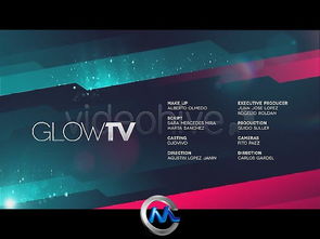 电视栏目包装设计的奥秘 利用AE模板如Videohive Glow TV Broadcast Package 4520753打造专业视觉体验